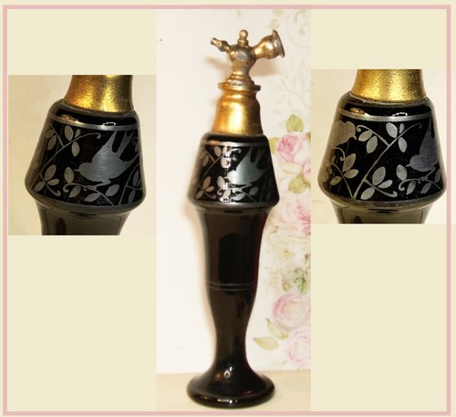 1925 vaporisateur cristal noir - vaporisateur,