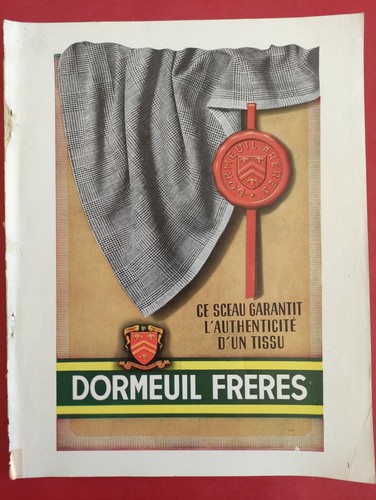 Publicité presse 1952 - , les