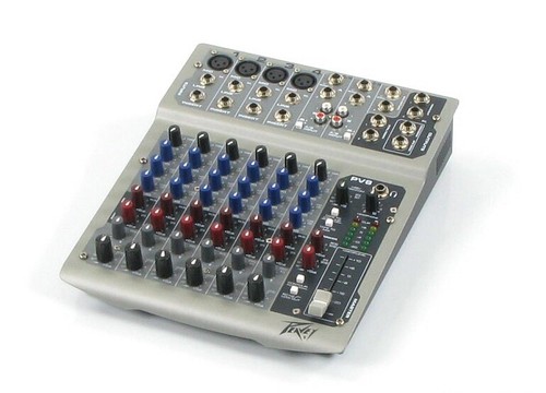 Peavey pv8 mixer micros xlr - 4,