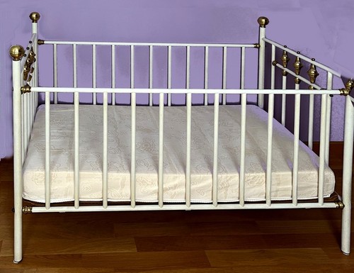 Lit enfant métallique - enfant, blanc