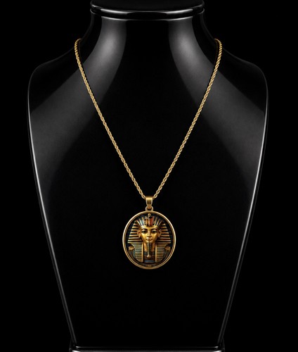 Collier plaqué pharaon - –,