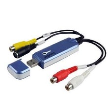 Easycap USB 2.0 Acquisition vidéo audio NTSC PAL SECAM bleu