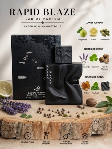 Rapid blaze eau parfum - eau, de
