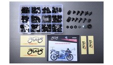 Kit visserie carénages spécifique Vis AVDB Noir SUZUKI GSXR GSX-R 600 2001-2003