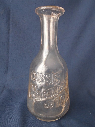 Ancienne carafe publicitaire - ancienne,