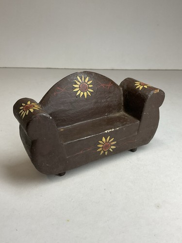 Jouet ancien petit canapé - ancien,