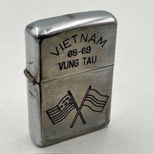 Vietnam Zippo 1968 Drapeaux