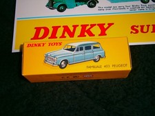 DINKY TOYS BOITE VIDE