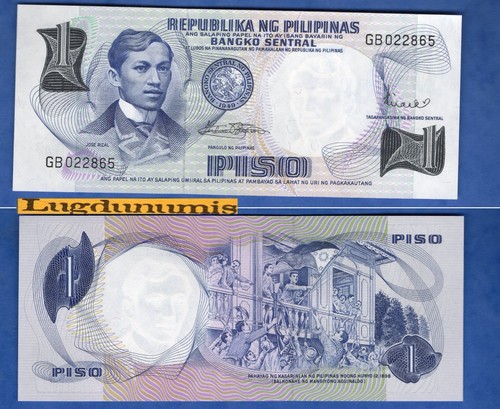 Philippines piso 1969 neuf - philippines, 1