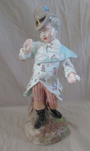 Figurine homme porcelaine - homme, en