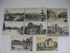 lot old postcards Angers 49