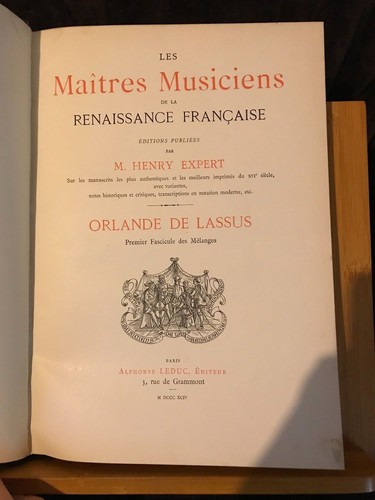 Roland lassus mélanges - roland,