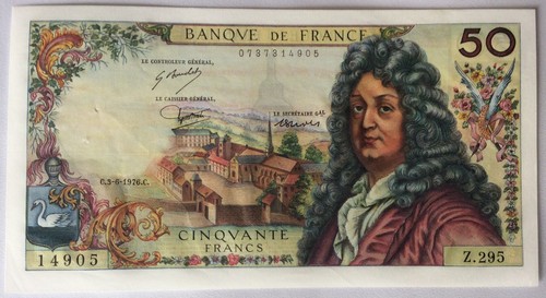 France billet francs - francs, racine