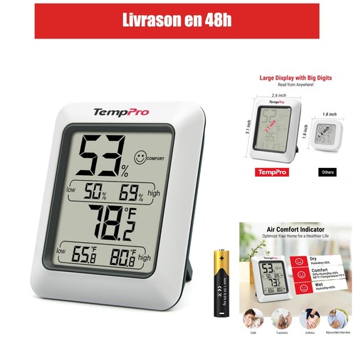 Thermopro tp50 hygromètre - tp50,