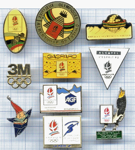 Lot pins jeux olympiques - 10,