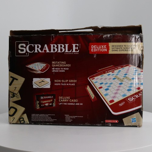Hasbro gaming scrabble deluxe - hasbro,