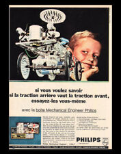 PUB / PUBLICITE / AD  PHILIPS Jouet La boîte Mechanical  Engineer Vintage 1966 *