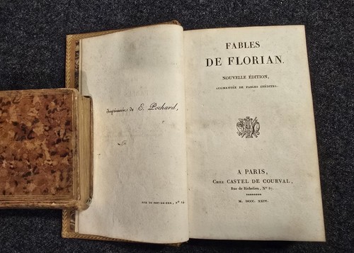 Fables florian 1824 - -, 1824.