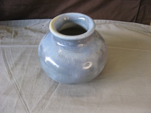 Vase grès émaillé - grès, –
