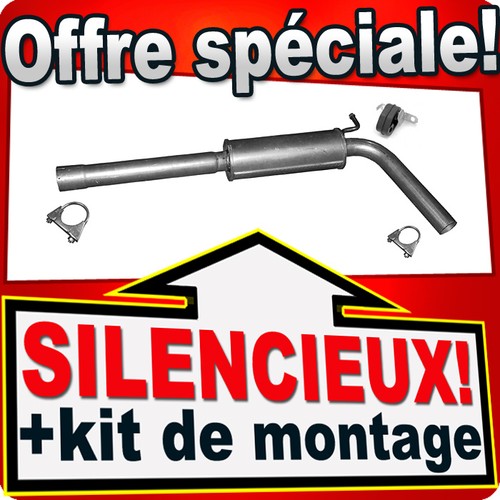 Silencieux intermédiaire pour - silencieux,