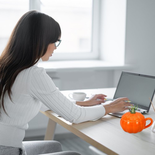 Tasse forme de - , en