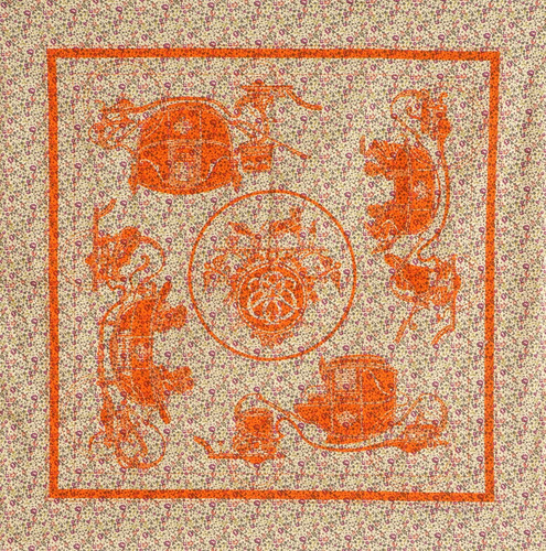 écharpe foulard carre hermès - Écharpe/foulard/carre,