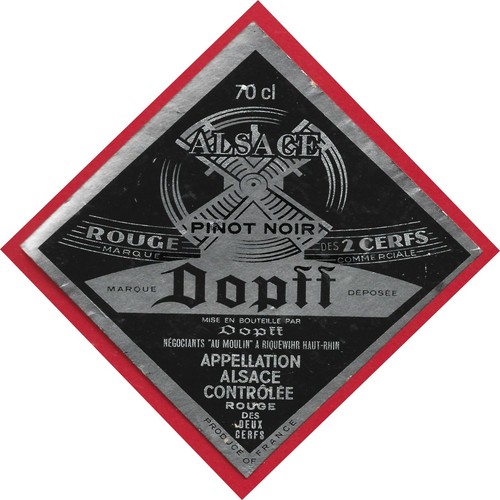 Al2 etiquette label alsace - al2,