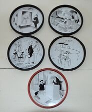 Lot 5 anciens couvercle de boite Tonimalt Raynaud BD dessous de verre Vintage 70