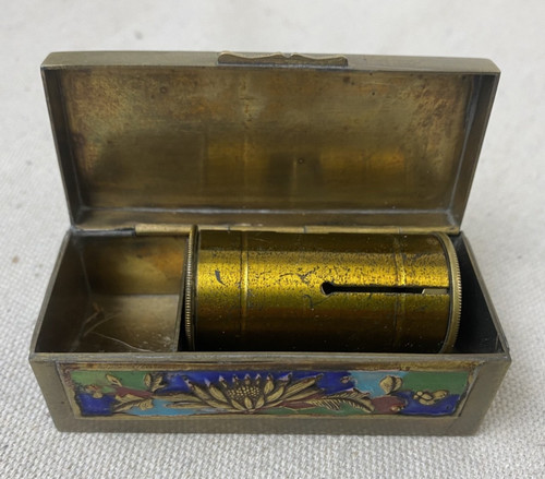 Brass pocket microscope late - pocket, microscope,