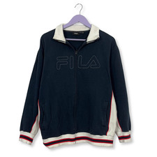 Sweat-Shirt Fila Vintage Bleu