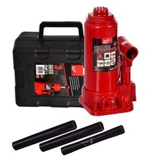 3 Ton Cric ŕ Voiture Bouteille Hydraulique Levage Jack Caravane avec Valise