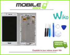 TACTILE + LCD + CHASSIS ORIGINAL pour WIKO UFEEL LITE  CHASSIS BLANC + OUTILS