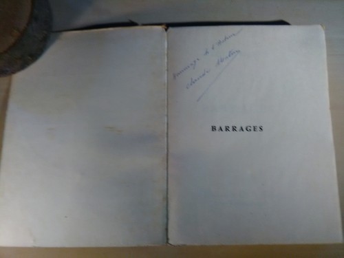 Barrages envoi autographe - envoi,