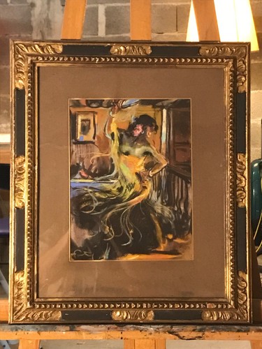 Danseuse gitane pastel - gitane, de