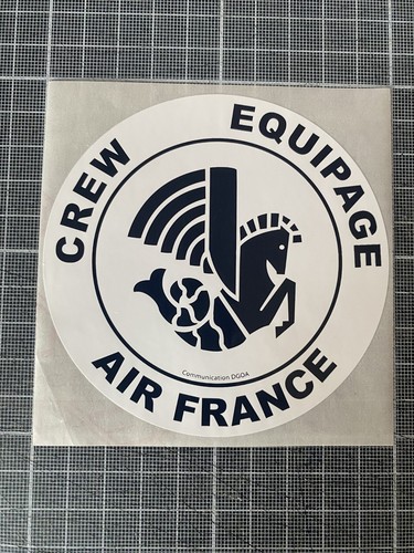 Autocollant équipage air - autocollant,