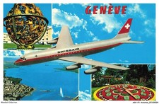 ASVP1-0001-AVIATION - Geneve - La sphere armillaire - Woodrow wilson et palais