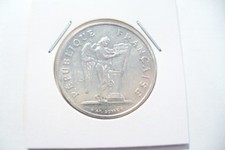 TRES JOLIE  MONNAIE 100 FRS ARGENT  GÉNIE DEBOUT 1989 //  A COLLECTIONNER  !!