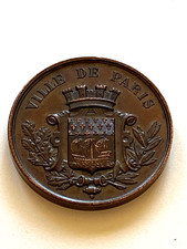 MÉDAILLE 19 EME SIECLE CAISSE