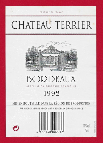 Etiquette bordeaux - 29,
