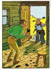 Affiche HERGE Tintin en