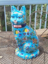 Grand Chat En Émaux De La Louvière