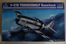 MAQUETTE  AVION P47 D  THUNDERBOLT   1/32  TRUMPETER
