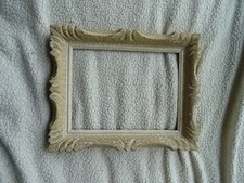 BEAU CADRE ANCIEN BOIS STUC  BLANCHI XX° ANNEES 50 VINTAGE DESSIN GRAVURE FRAME