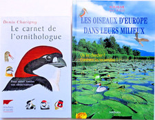 lot 2 livres Oiseaux d'Europe