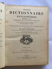 NOUVEAU DICTIONNAIRE ENCYCLOPEDIQUE UNIVERSEL ILLUSTRE JULES TROUSSET 