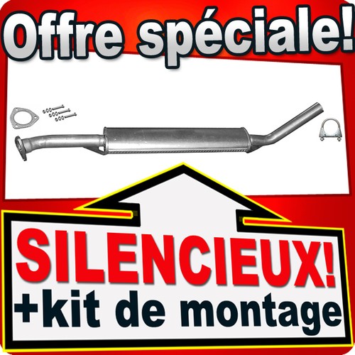 Silencieux intermédiaire pour - intermédiaire,