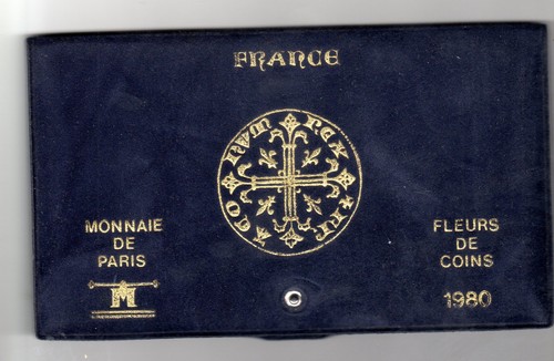 Coffret fdc france 1980 - coffret,