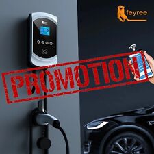# Borne recharge rapide voiture électrique prise Type2 mono 7.6kw,230v,Wifi,RFID
