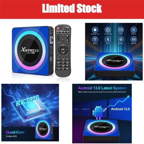 Android box 8k - 13.0,