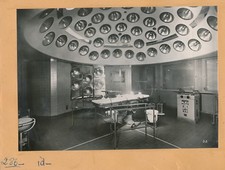 PARIS 1950 - 3 Photos Hôpital Boucicaut Salle Opération - PL 1031